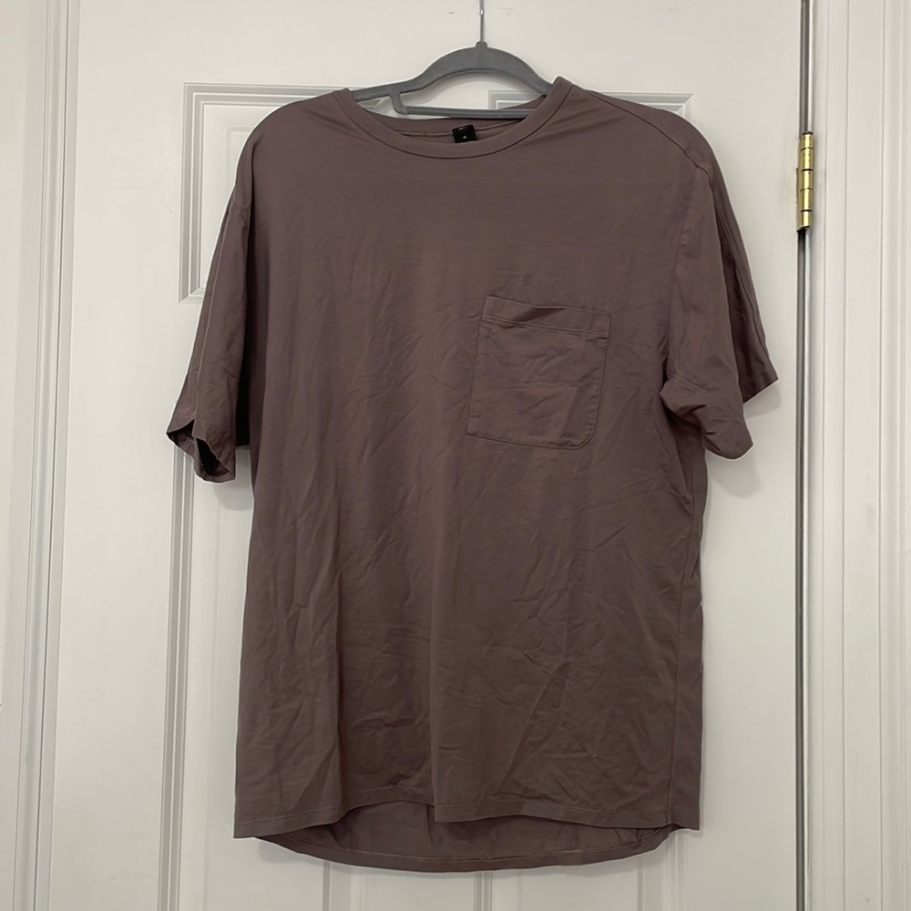 Lululemon Purple Men’s Workout Shirt- Medium
